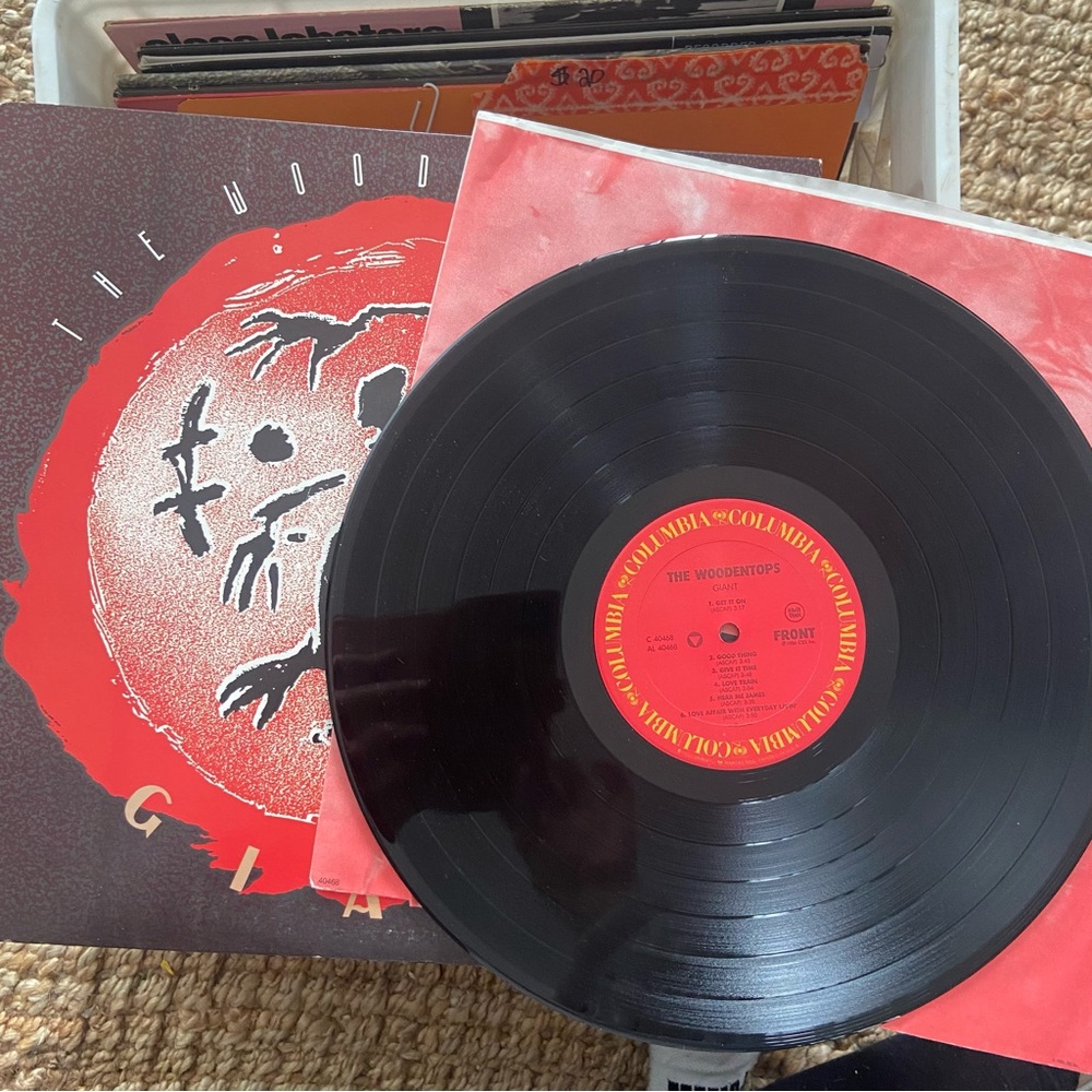 ‘80’s Vinyl The Woodentops Giant 1986